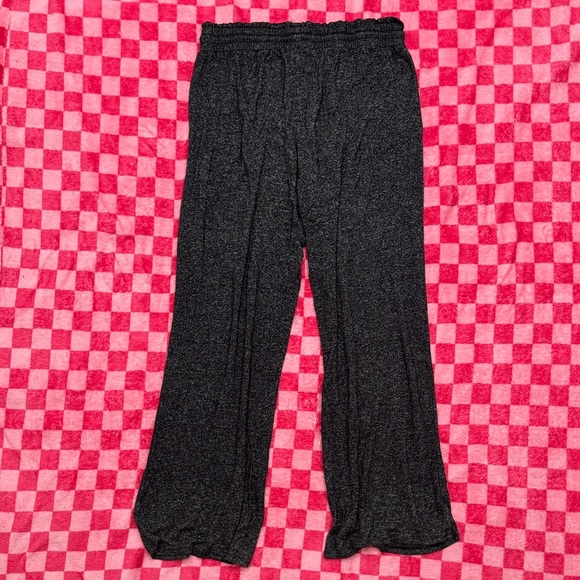 Stars Above Charcoal Ribbed Lounge Pants - Picture 5 of 5